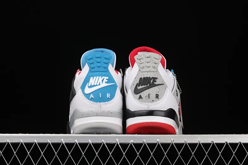 All Categories Air Jordan Jordan Series Basketball Shoes Air Jordan 4 Pure Air Jordan 4 Tattoo "What The" AJ4 Joe 4 Yuanyang White Cement Basketball Shoes CI1184-146